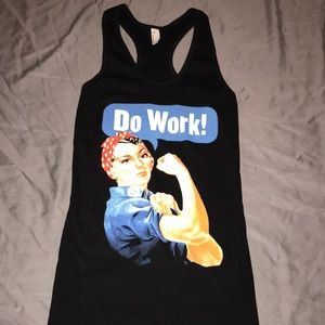 Do Work Workout muscle shirt